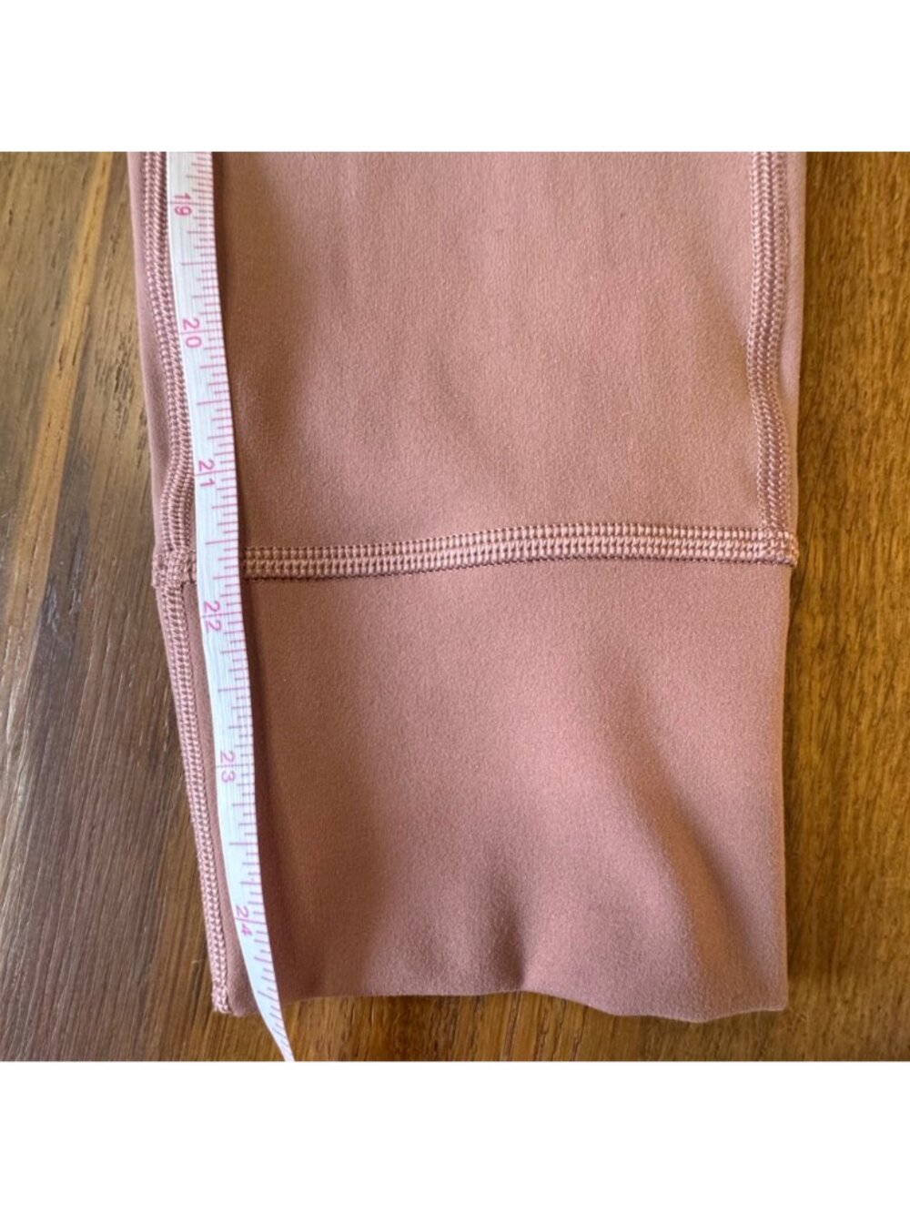 VUORI Daily Legging Womens S Sedona Brown Mauve Drawstring High-Waisted Leggings - Picture 9 of 15